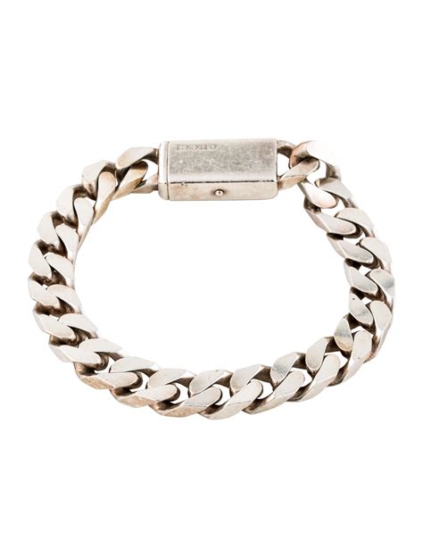 vintage gucci link bracelet silver|Gucci Link Bracelets .